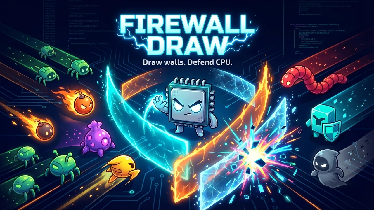 Firewall Draw ゲーム画面