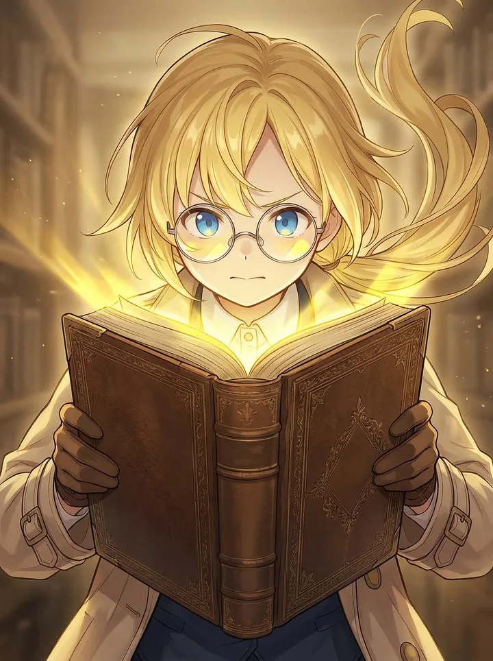 父の研究書を閉じる