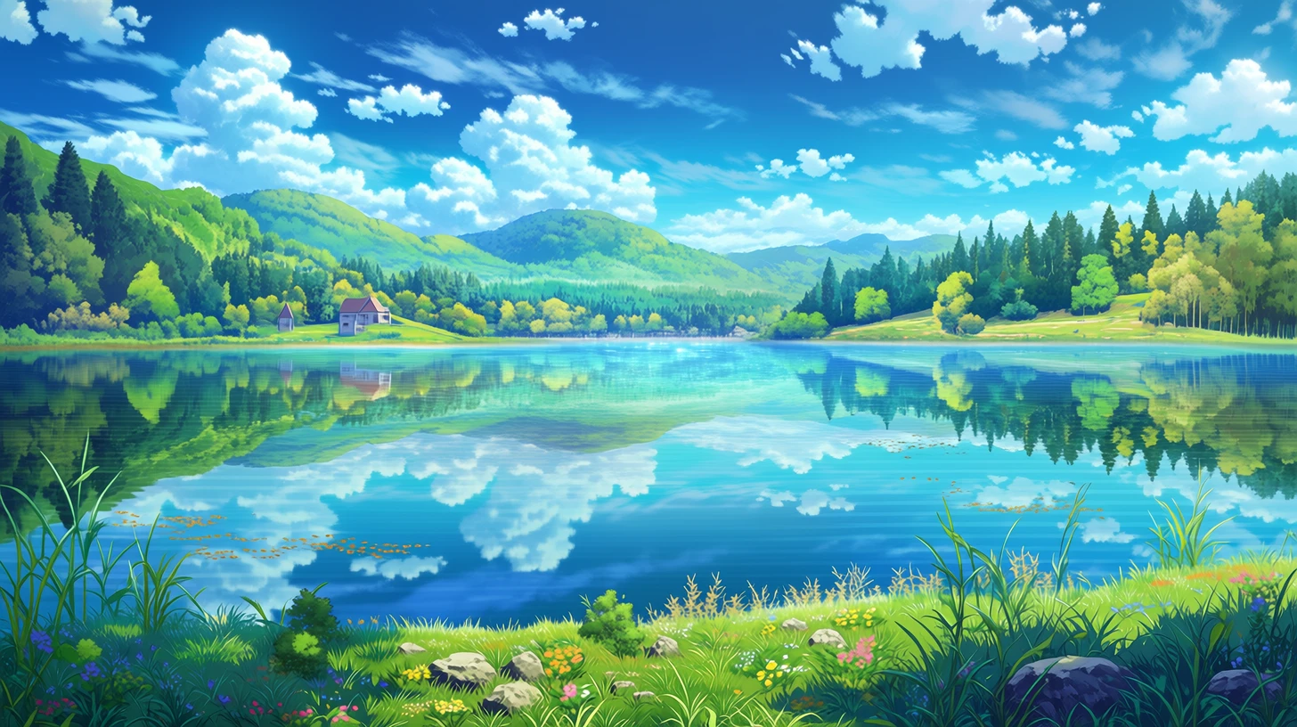 湖畔