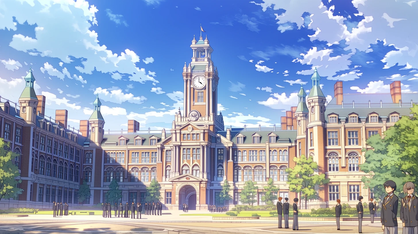 学園の外観