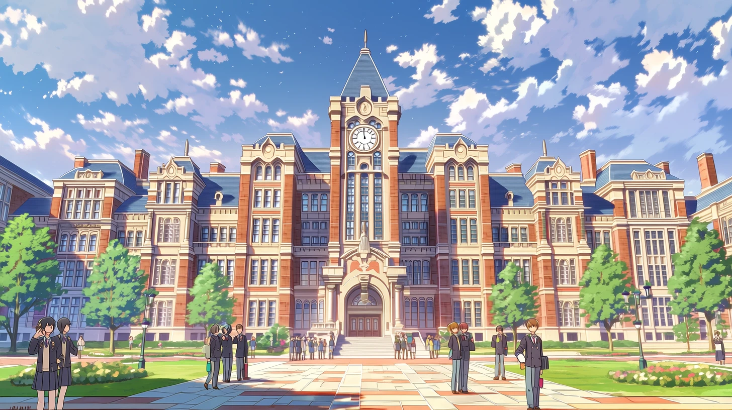 学園の外観