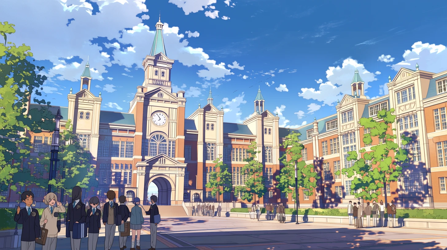 学園の外観