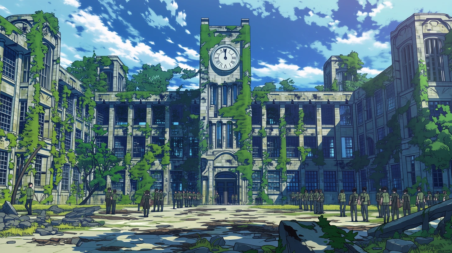 学園の外観