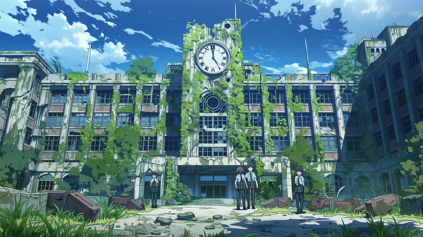 学園の外観