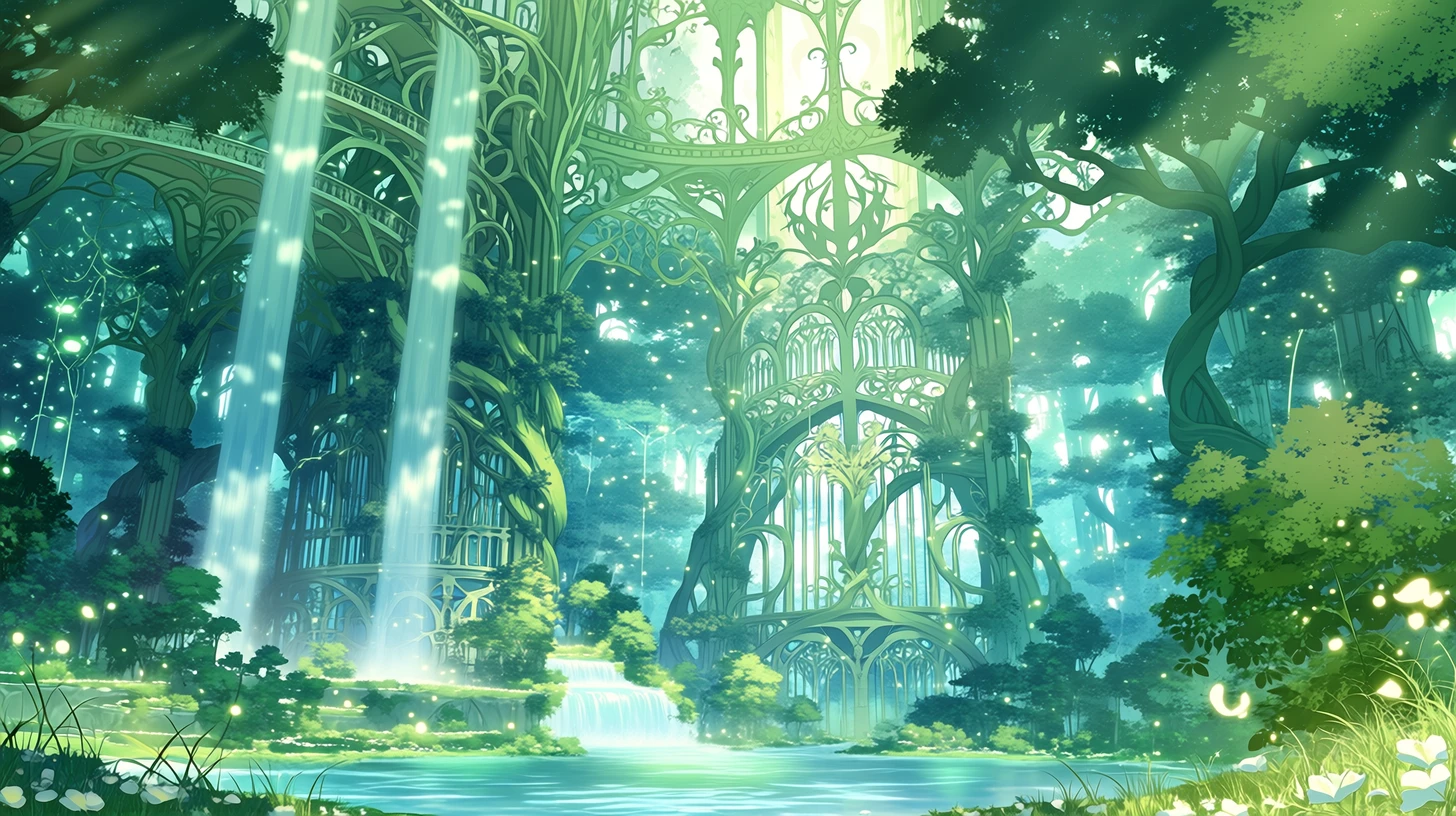 森の泉・清流