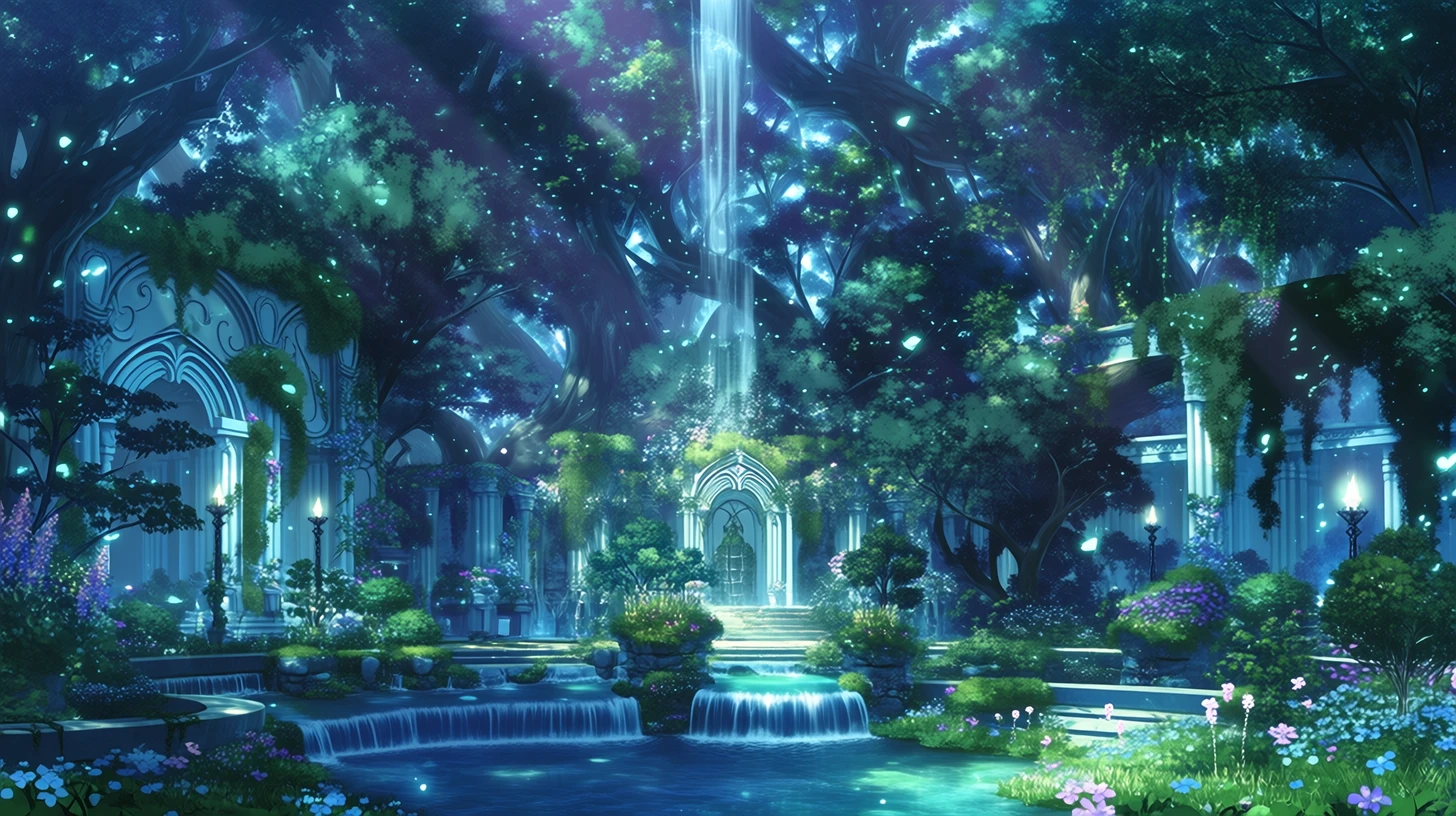 森の泉・清流
