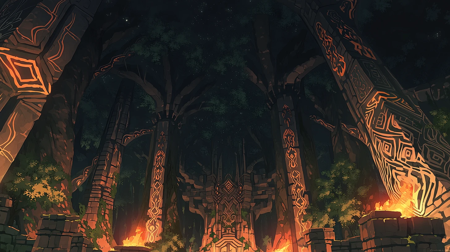 深い森の奥
