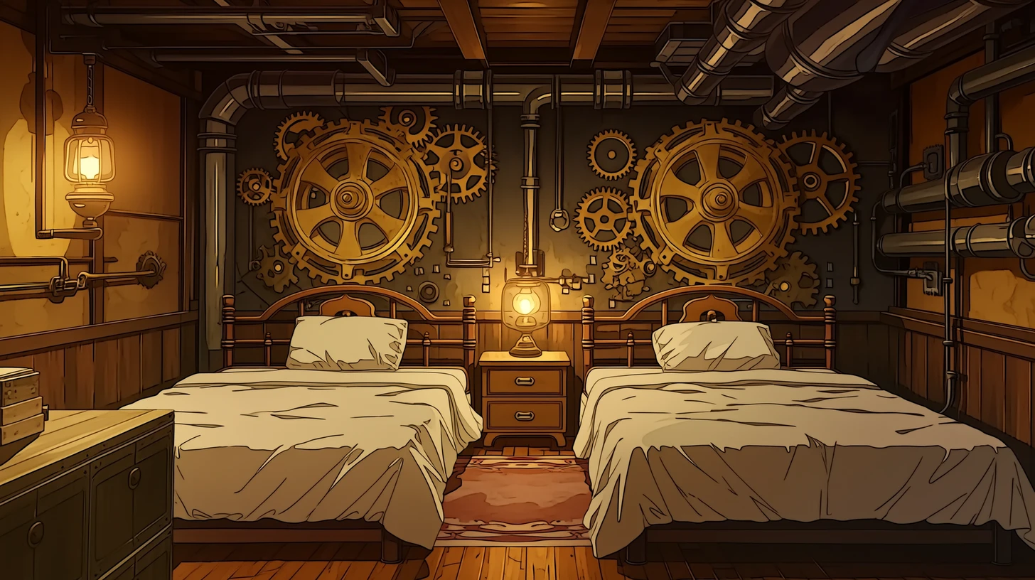 宿屋の客室