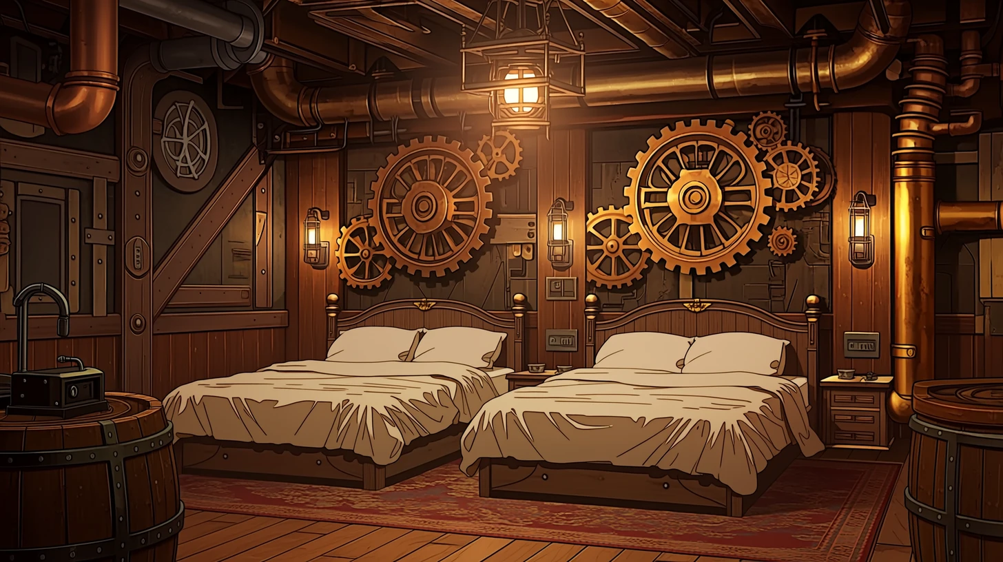 宿屋の客室