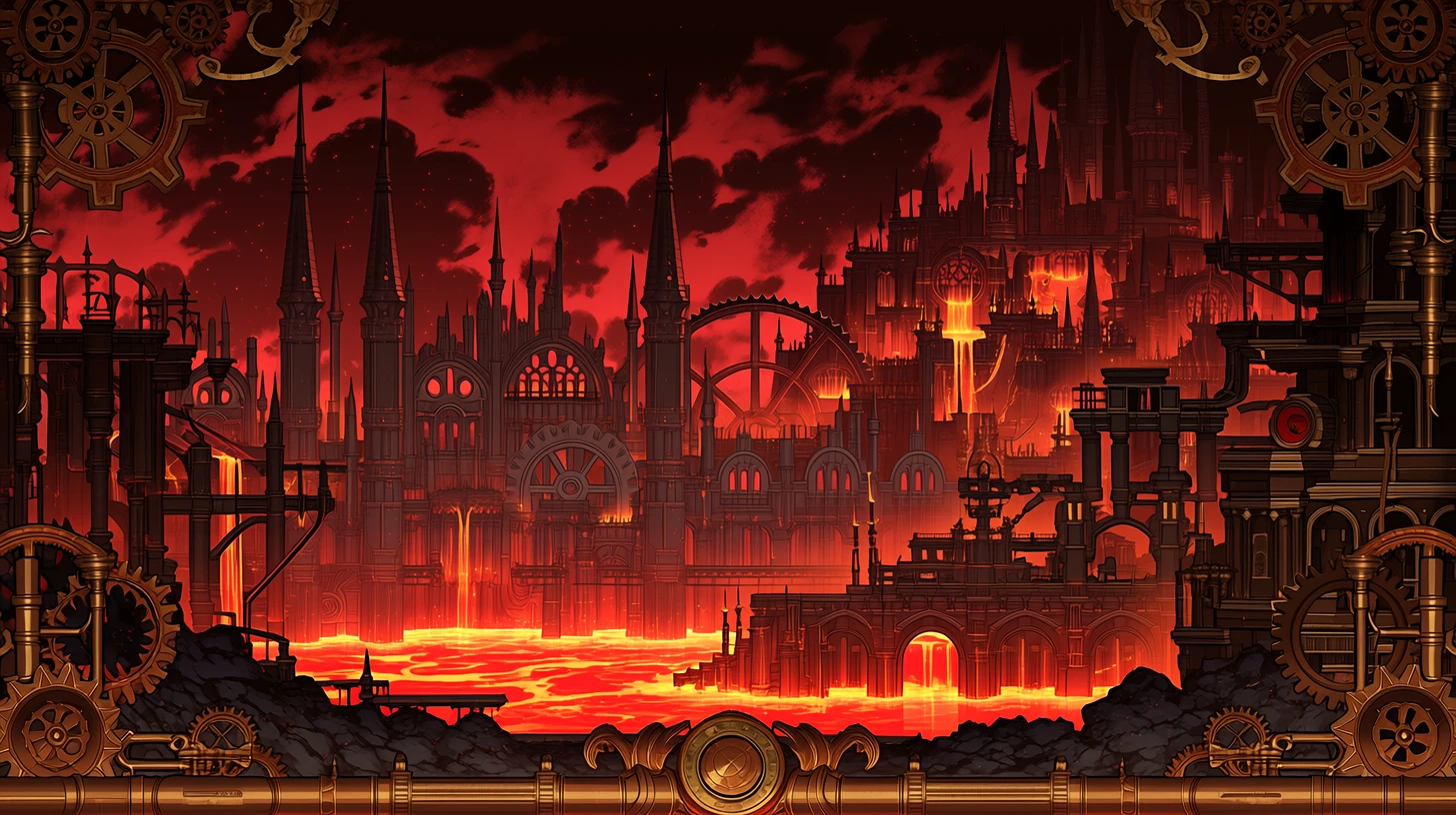 魔王城の外観