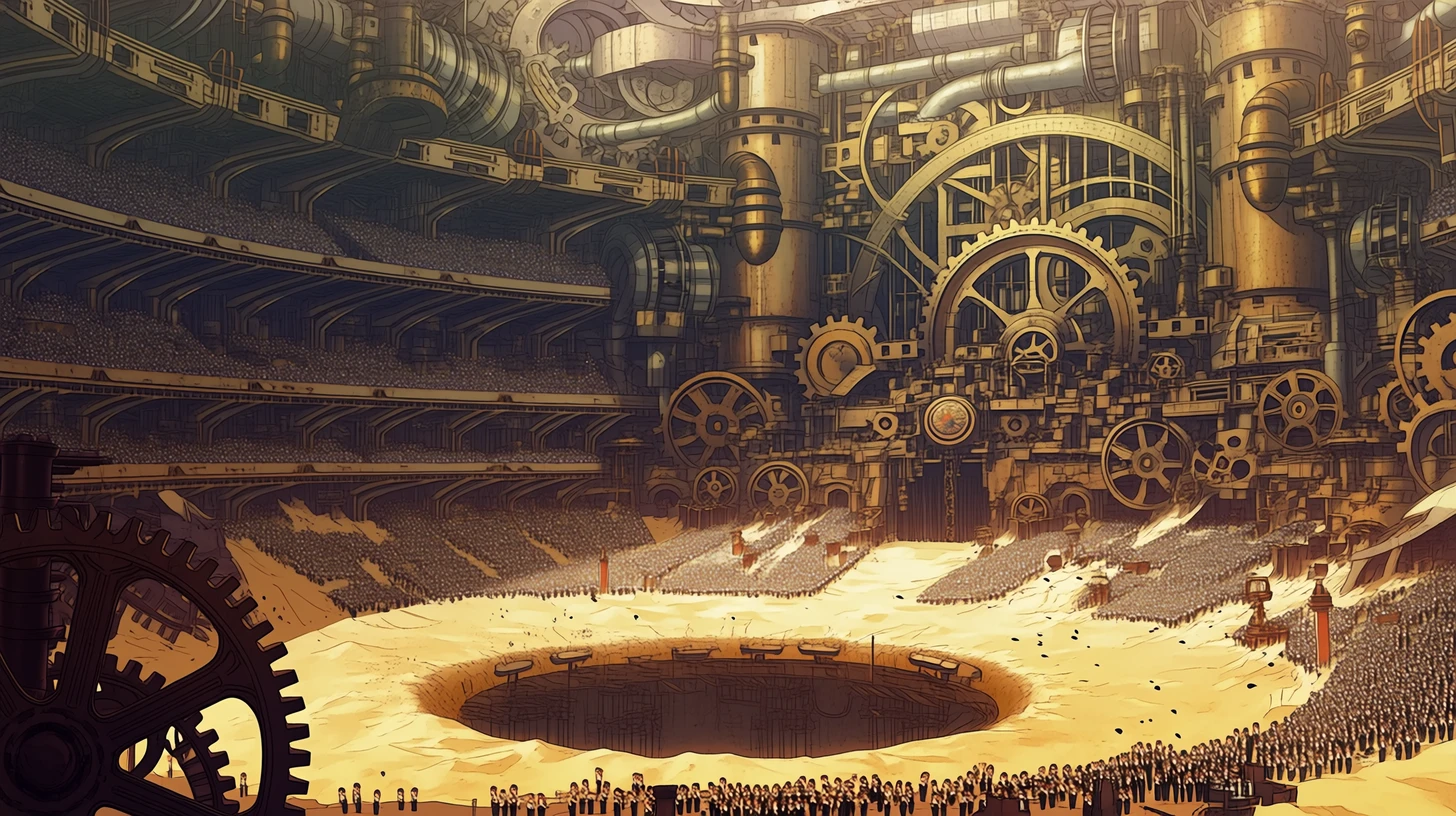 巨大な闘技場