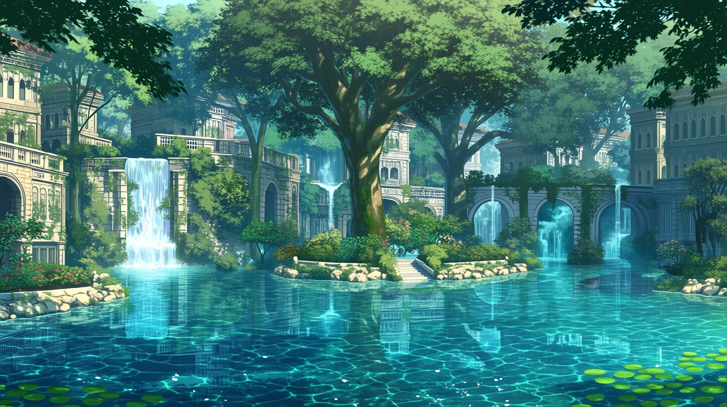 森の泉・清流
