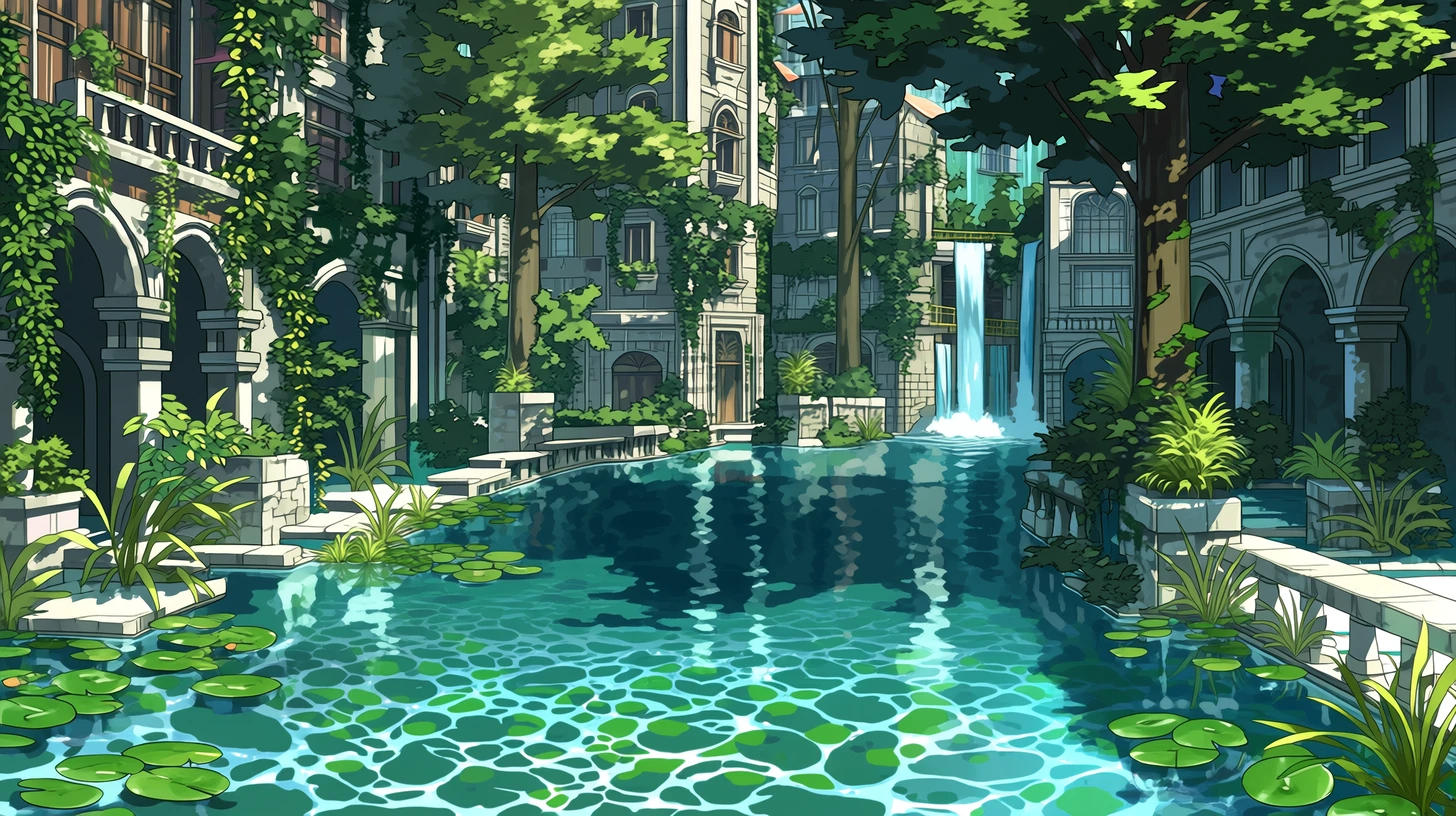 森の泉・清流