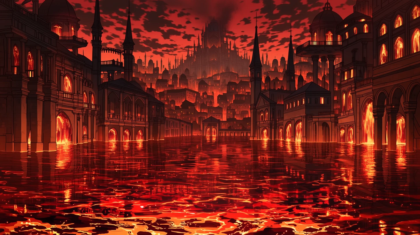 魔王城の外観
