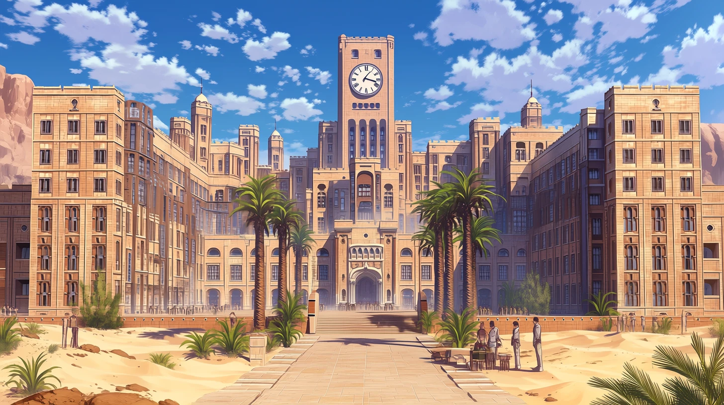 学園の外観