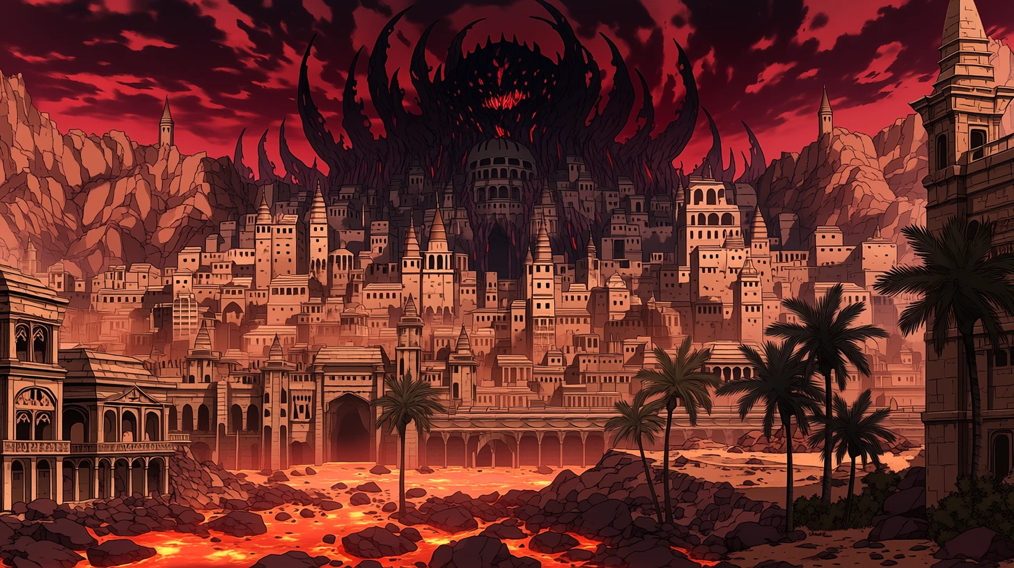 魔王城の外観
