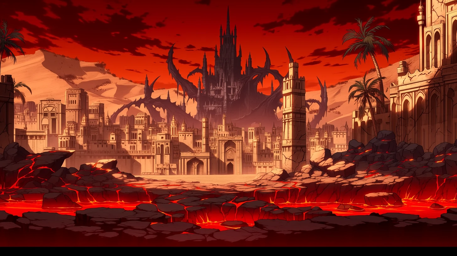 魔王城の外観