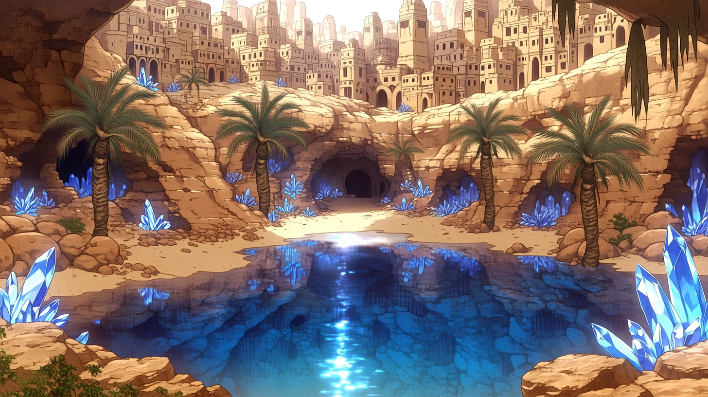 鍾乳洞・地下湖
