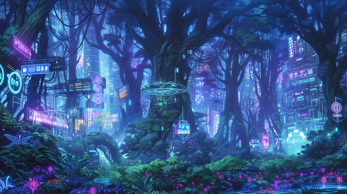 魔法の森