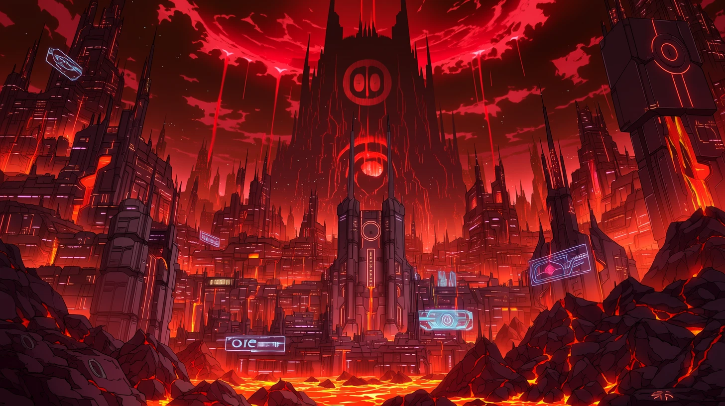 魔王城の外観