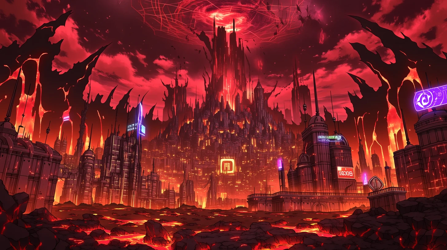 魔王城の外観
