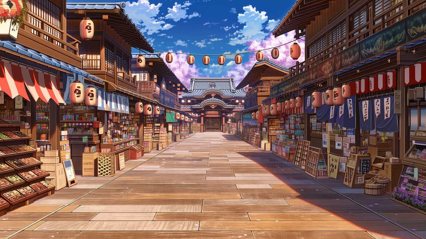 商業・大通り