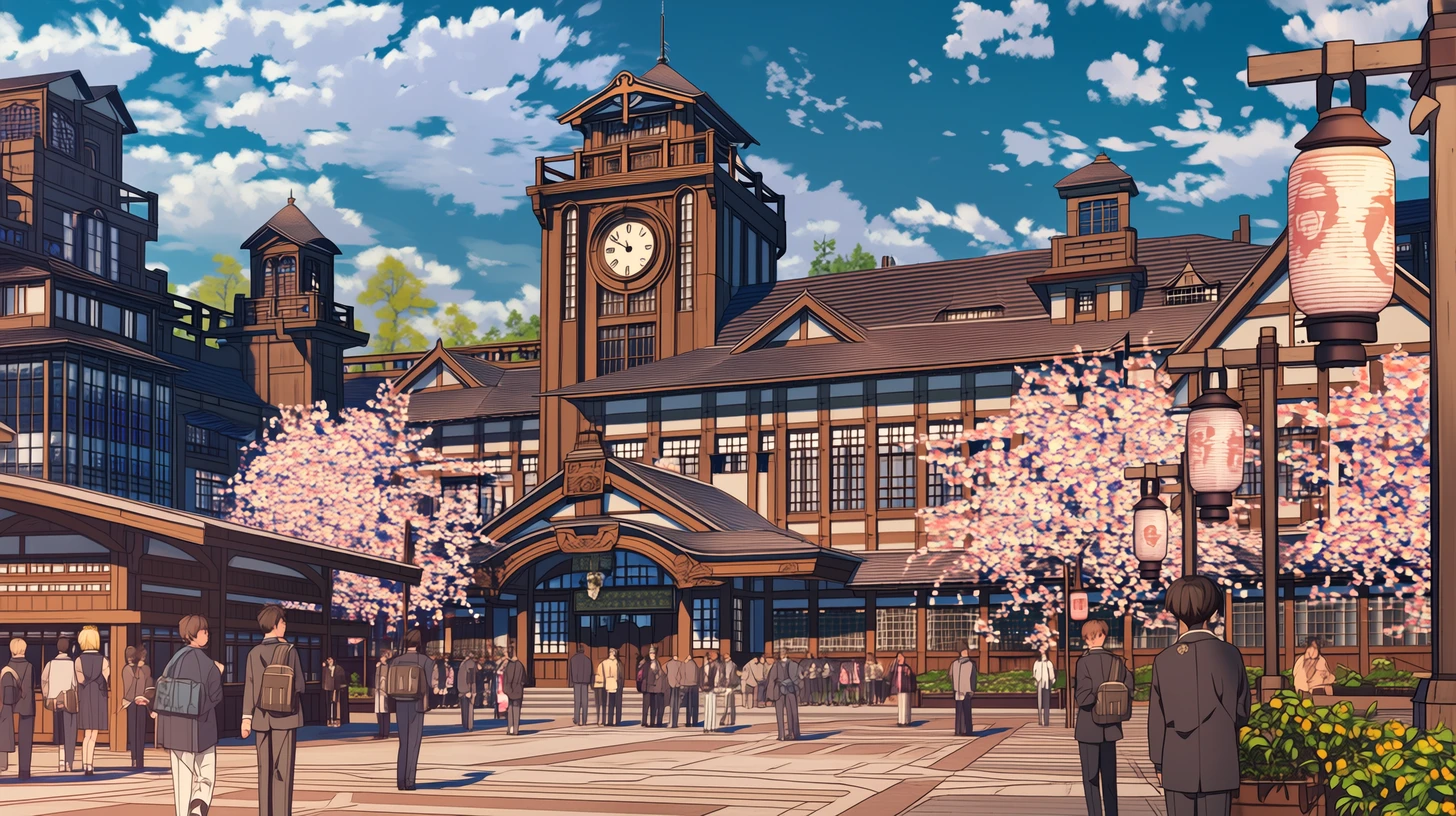学園の外観