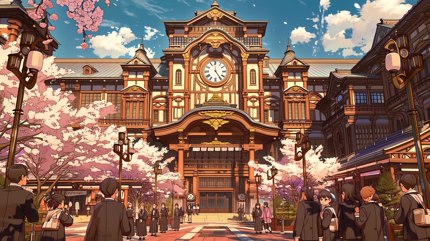 学園の外観