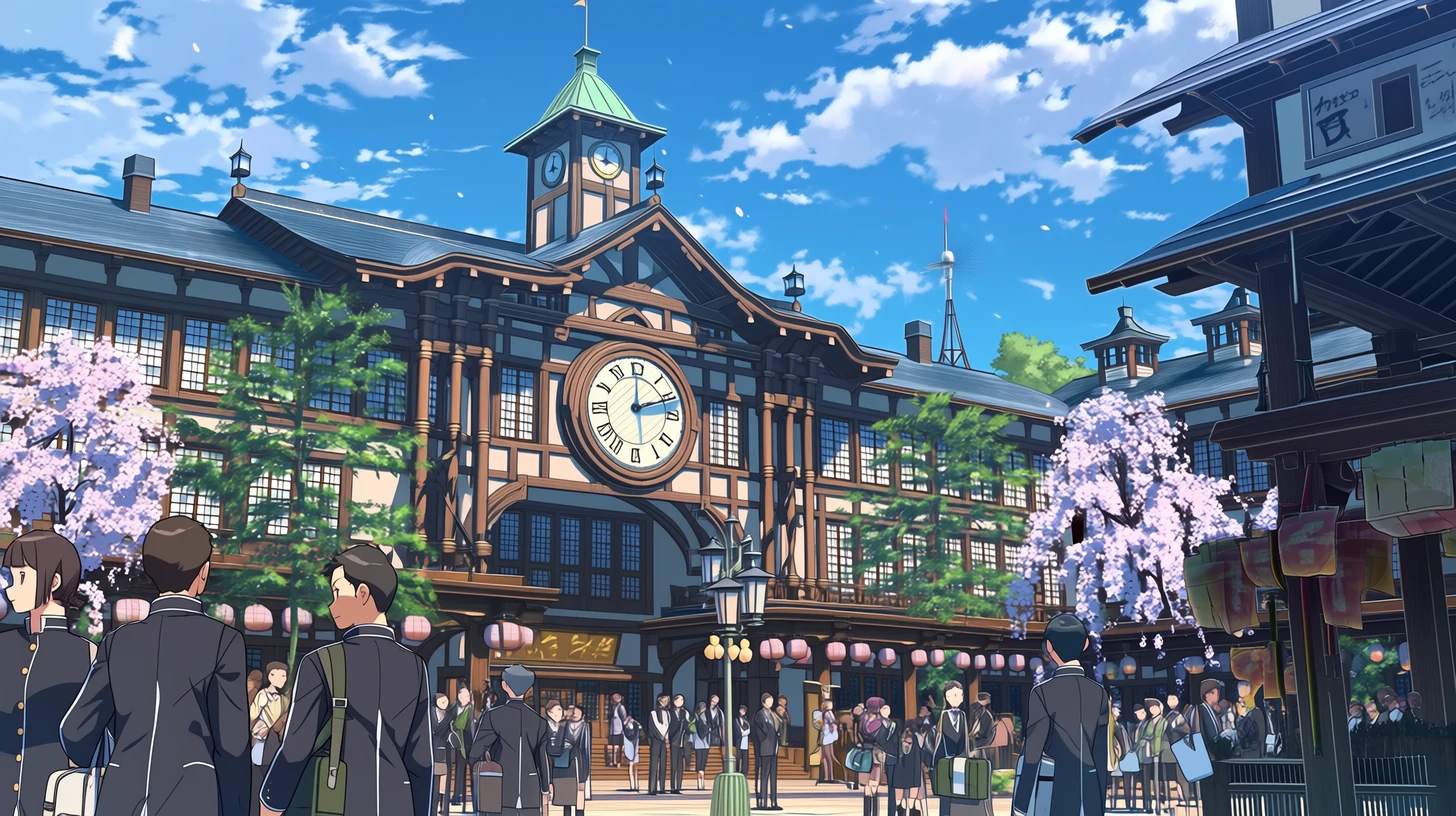 学園の外観