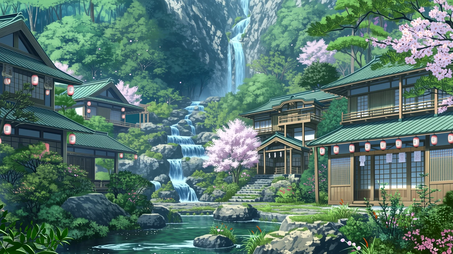 森の泉・清流