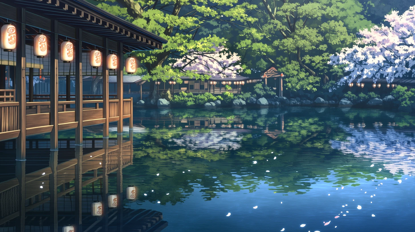 湖畔