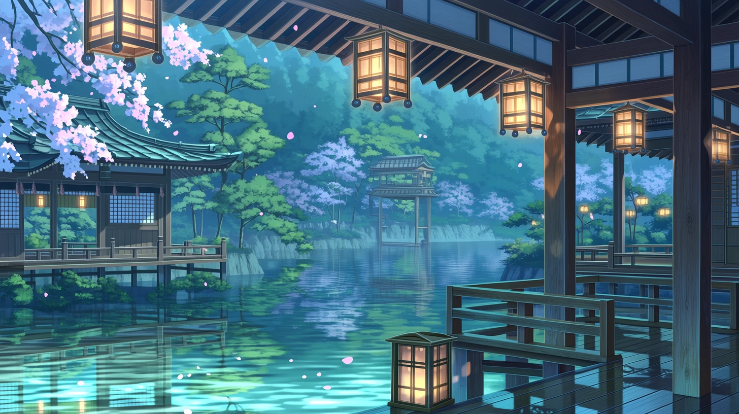 湖畔