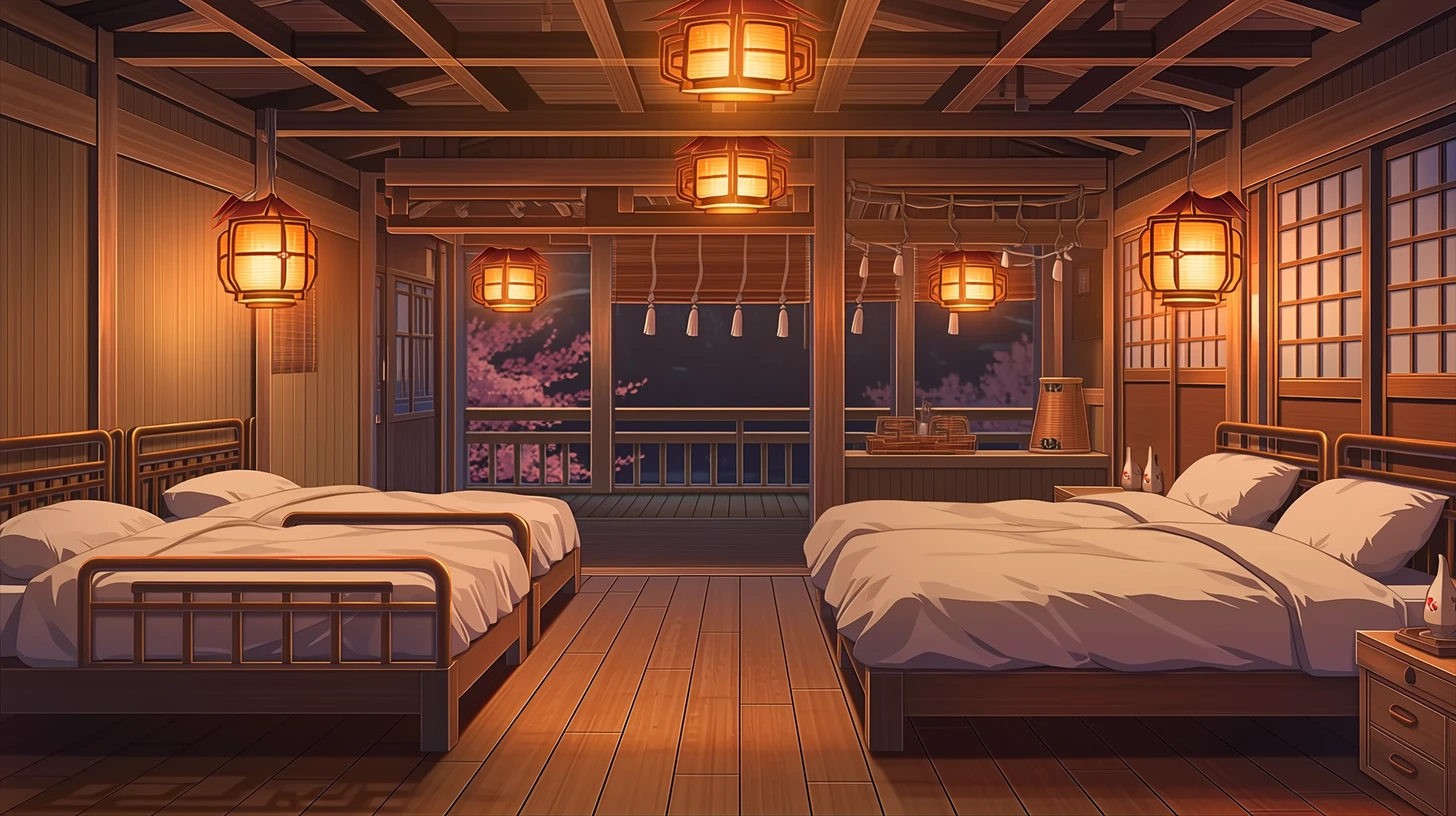 宿屋の客室