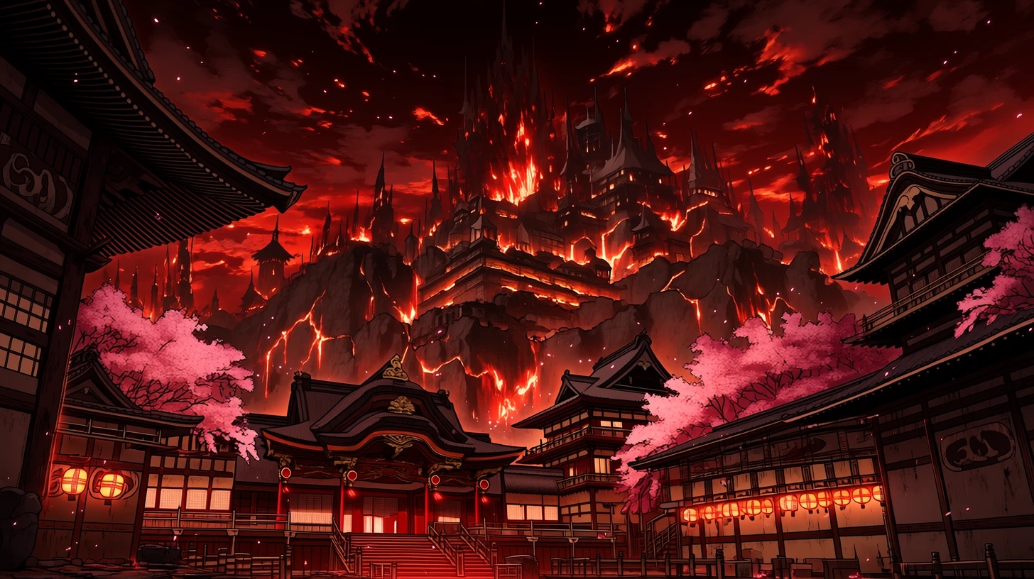 魔王城の外観