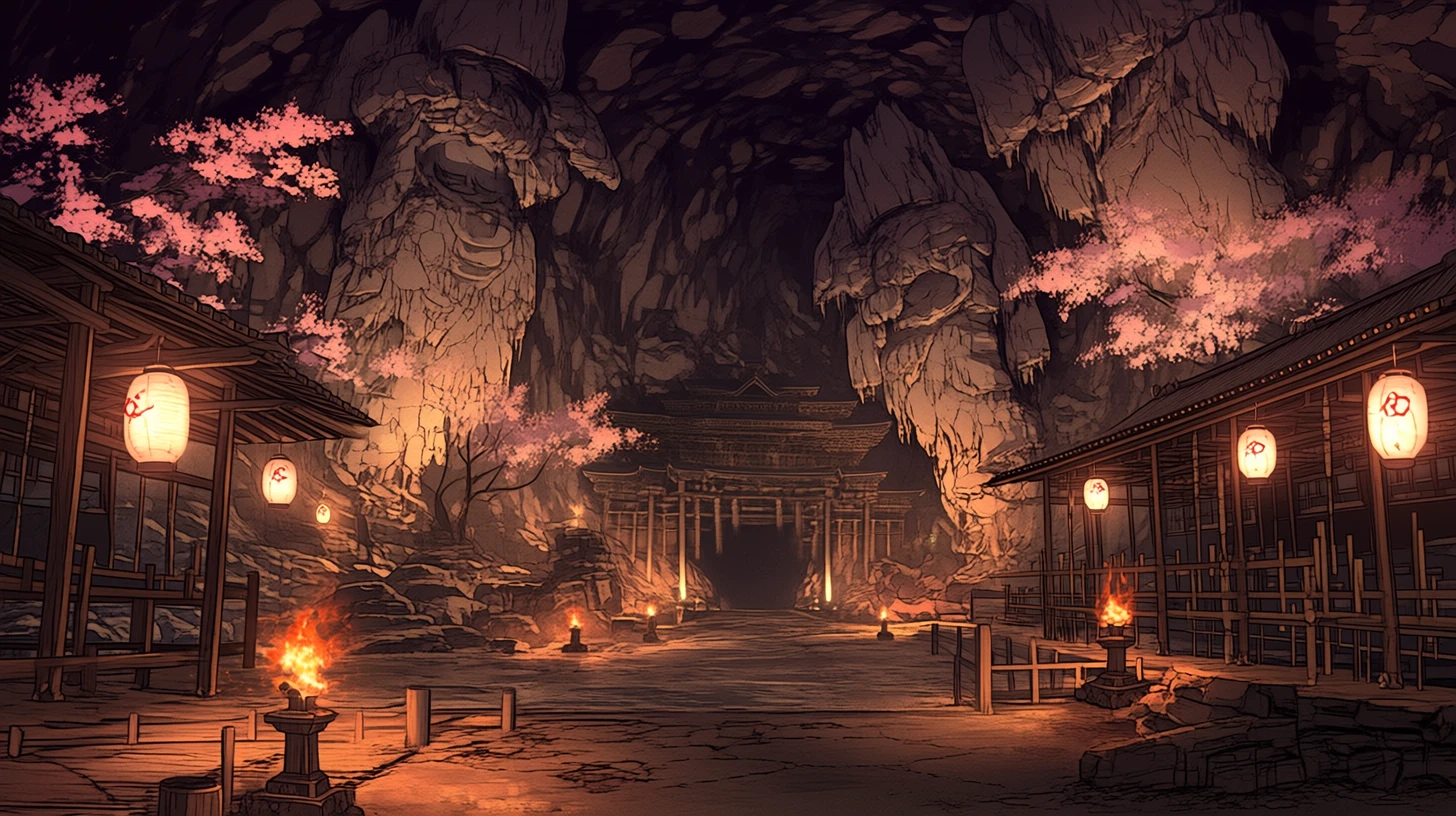 朽ちた地下遺跡