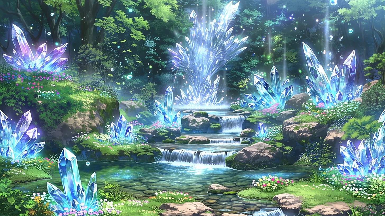 森の泉・清流