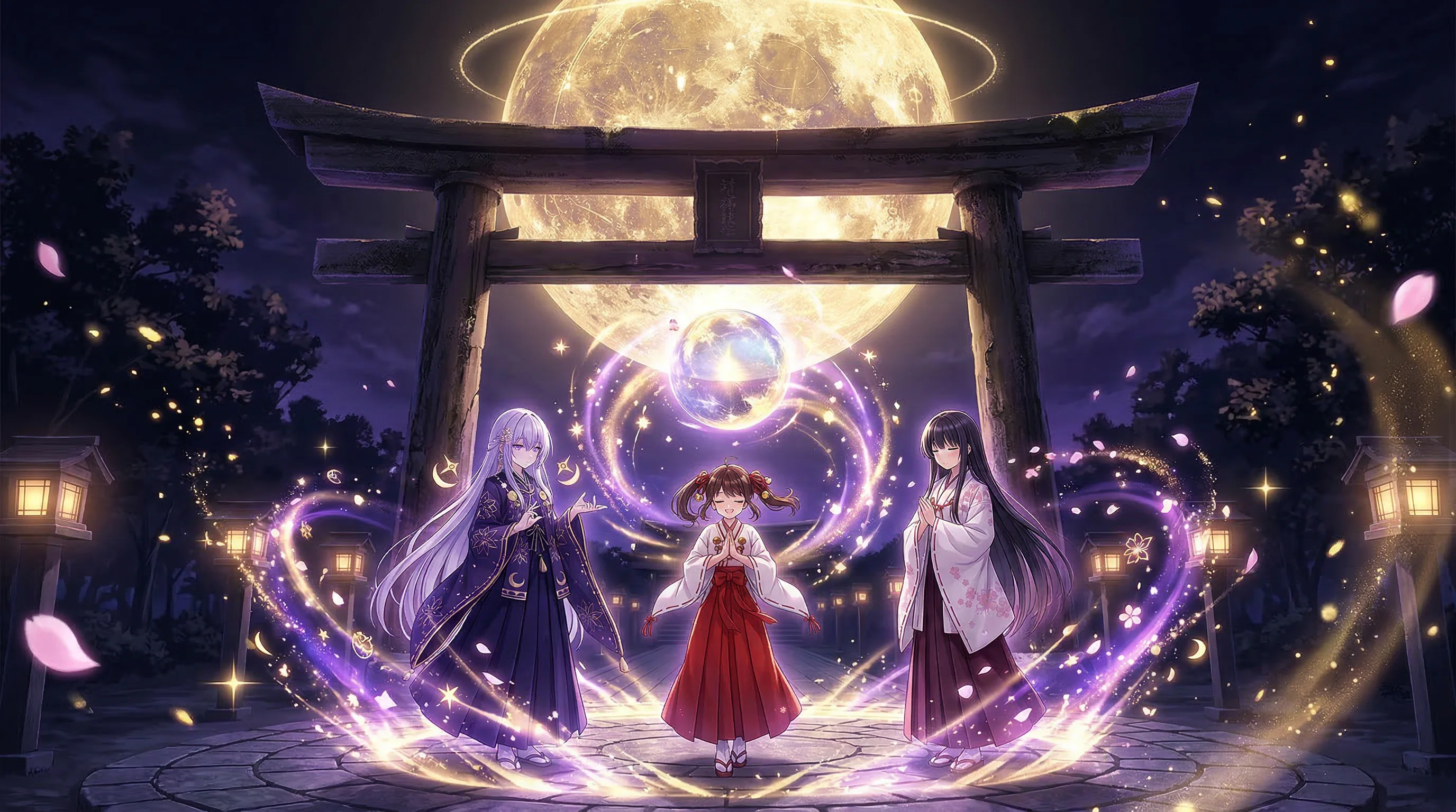 数秘の巫女 キービジュアル